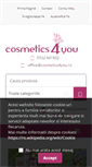 Mobile Screenshot of cosmetics4you.ro